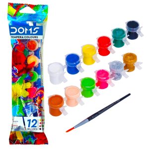 Doms Tempera Water Colour - 12 Colors